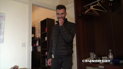 Gay fucked by surprise by straight friend: The bllond slut twink Andrea fucked raw by the straight...