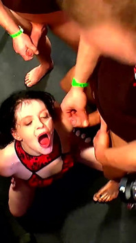 Ggg John Thompson-mini Hotcore Loves Riding It Deep and Wet and Cum Swallows Gangbang Fuck