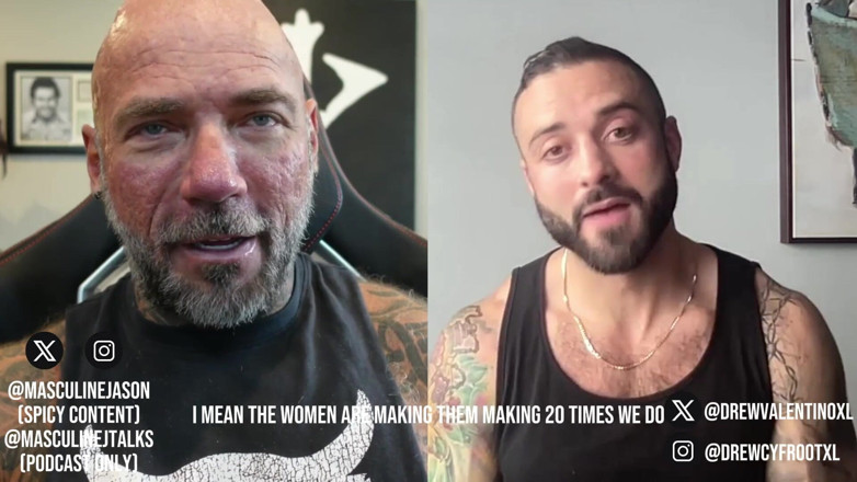Raw and Uncensored with Masculine Jason: Porn Star Confessions - Drew Valentino (episodio 208)