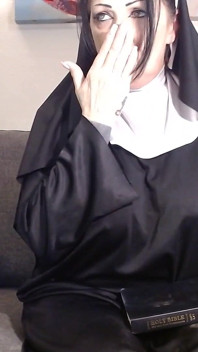 Bible Study Nun Catches You Jerking off Scolding Humiliation