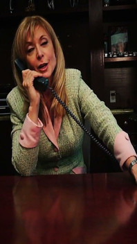 Nina Hartley and Pepper Kester Have Hot Lesbian Office Sex
