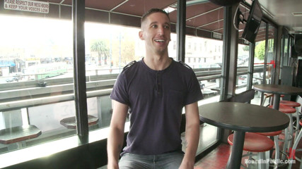 Bound in public: Muscle stud uses and fucks his boy in front of...