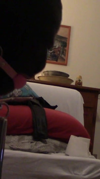 Laura tied up and ball gagged, then mouth fucked and pussy fucked