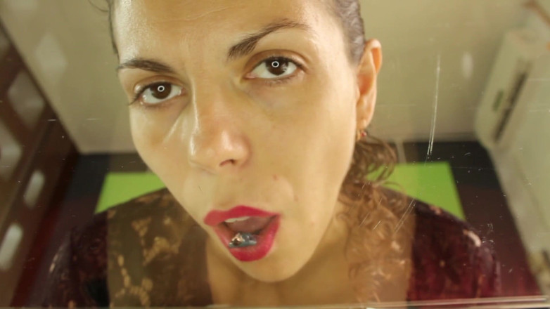 TheoryOfSex: Giantess Julia V Earth is eating tiny man