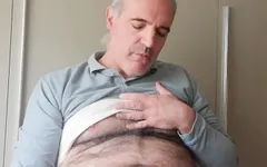 Piss and Masturbation with Cumshot