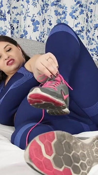 The Stinkiest Sneakers - Sydney Screams Makes You Sniff Their Smelly Sneakers and Socks After Sweaty Workout