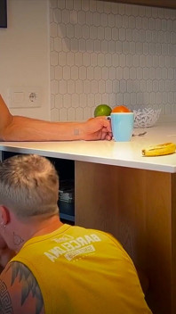 I Secretly Suck My Best Friend While My Wife Isn't Watching - His Dick Squirts Hard in My Mouth