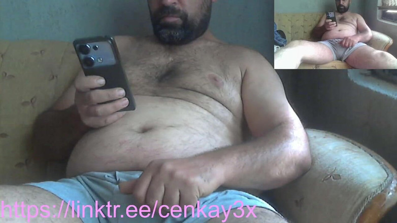 CenkAy: Мужской медведь, папочка была живой