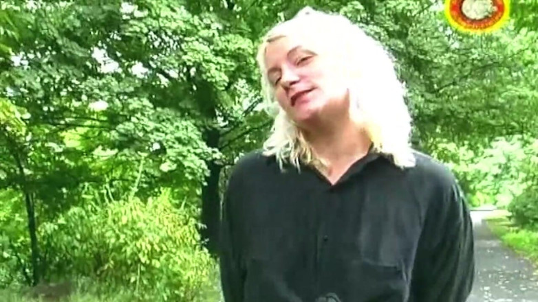 My German Amateurs: Blonde Inserts Thick Cucumber Then Rides Hard Cock