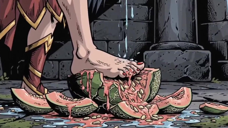 Octopussy Lovers Club: 独家！Asmr Food Fetish Crash 合辑卡通片。恋足癖卡通片。食物恋物癖。美食色情