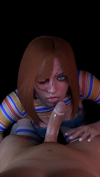 महिला Chucky लंड चुसाई खेलना चाहती है । Chucky parody का पंथ