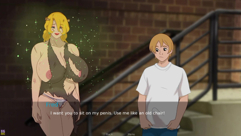 Erotic Games NC: The Secret of the House #61: ハロウィーンの間、熟女が私のペニスに激しく座る