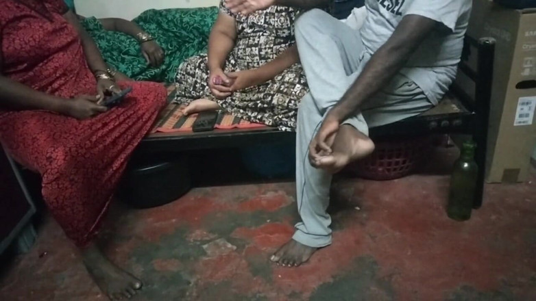 Tamil lesbian: Group Dirty Talking About Video and Sex