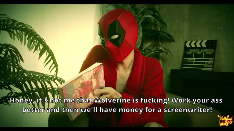 MollyRedWolf: Deadpool vs. Wolverine. Bláznivá sexy rvačka - Moliyredwolf