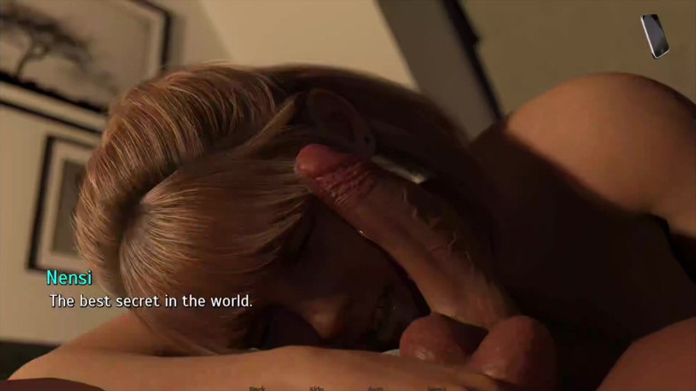 Sex game gamer: 彼女の初めてのフェラチオ