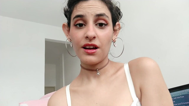 Ms Candy Bunny: Sperma für mich, herausforderung - domina-clip