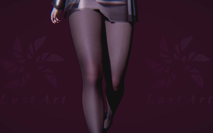 Lust art 3D: Sexy Calliope Catwalk