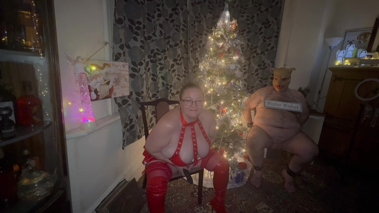 Aaexperiencesltd: Mrs Kinkmas Christmas Story com Satana's Piggy.