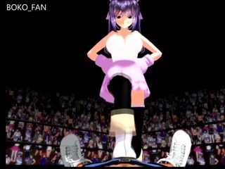 Boko Fan: Ultimate Fighting Girl Type B Ball Busting