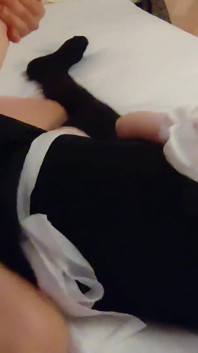 Amateur POV a Cute Maid Gives You Plenty of Service. Climax with Cunnilingus While Holding the Cock. Cosplay. Creampie. Blowjob.