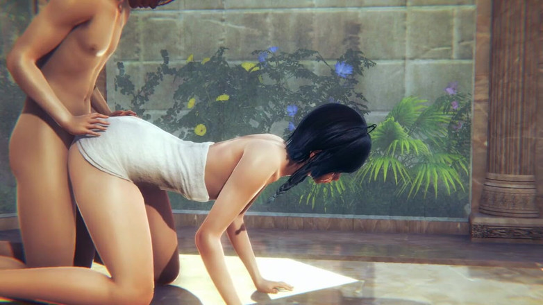 Yaoitube: Genshin Impact - mamada venti y follada en un baño público