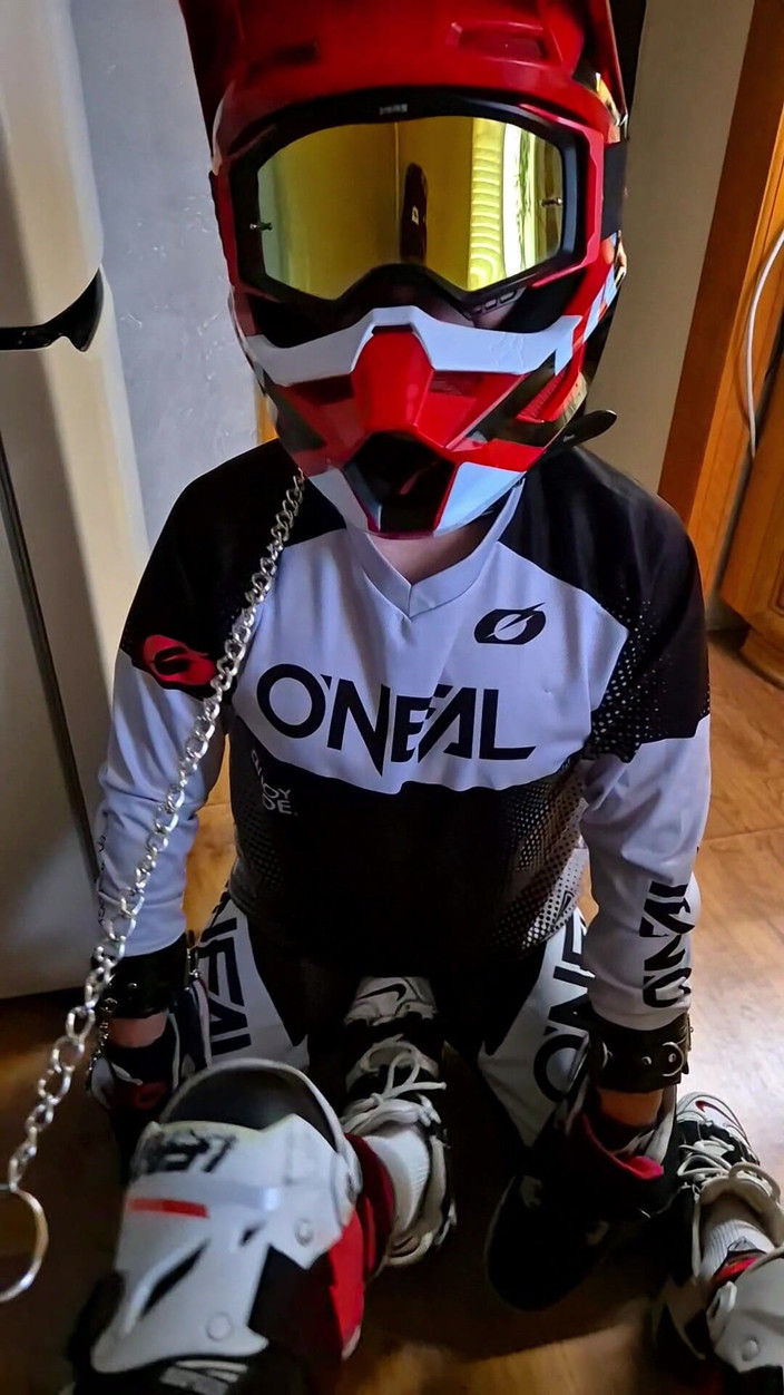 Sneakersmax98: The Puppy Plays with My Bone and Sucks on It