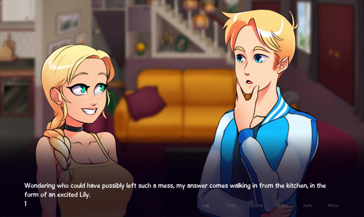 Porny Games: Life in woodchester 0.6.3 - cute babe gets her first dick
