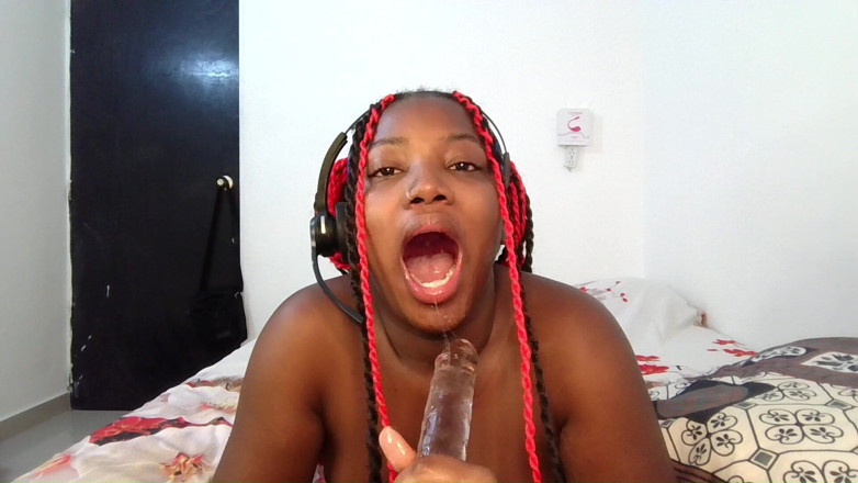 Mastermeat1: Toto malé ghetto ebony Thot miluje, když tráví noc ve...