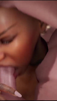 Ebony Latin Maid and Old Man