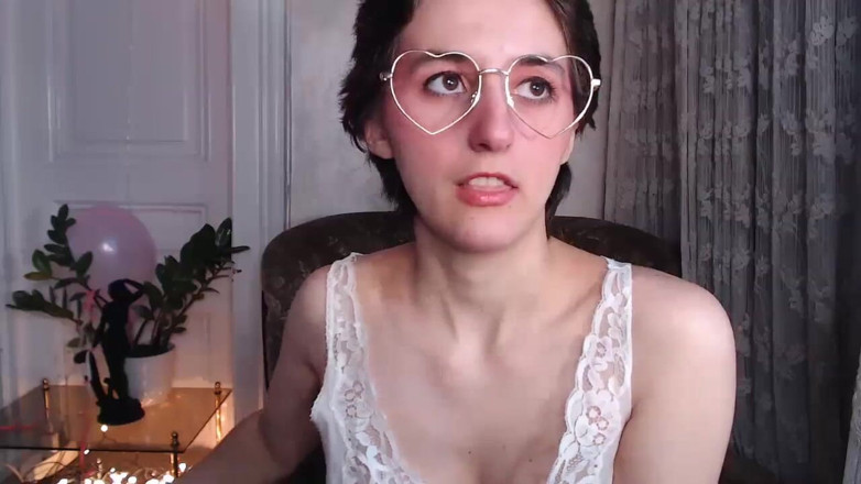 The Antichristrix: Camgirl Full Bush Under Nightgown