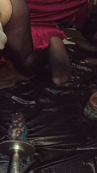 Spandexfemboy - Nylon Feet Fetish Sissy Pantyhose