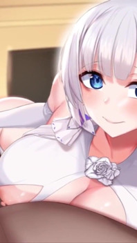 Beauty Bigboob Lady - 2D Animation V192