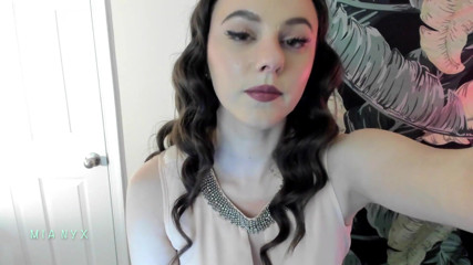 MiaNyx: ASMR horny hairstylist relaxation JOI
