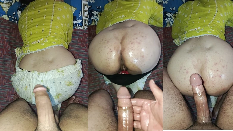 Desiwife: I Fuck My Hot Wife in Ass Oily Ass and...