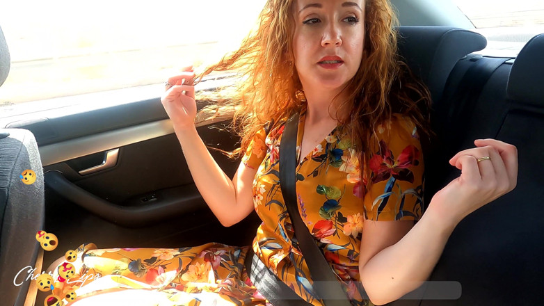 Cherry Lips: Модель Influencer забывает отключить поток и мастурбирует в прямом эфире в Uber - Cherry Lips