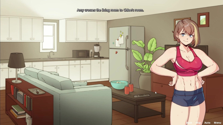 Trans Maaya: Sesi yoga amy kaget chloe lagi asik masturbasi