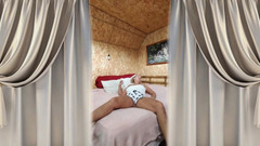 Lukerya: Het hemmafru Lukerya. Morgonen börjar i sängen.