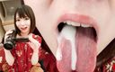 Japan Fetish Fusion: Mio Shinozaki&amp;#039;nin şehvetli dil oyunu