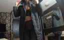 MILFy Calla: 밀피칼라 얼굴 섹스, 후배위와 사정 내 긴 검은 겨울 재킷 183