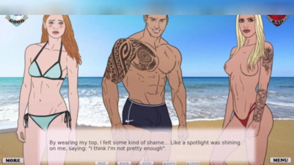 3DXXXTEEN2 Cartoon: Výlet na pláž. 3D porno kreslený sex