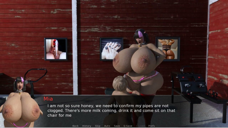 XXX Games Bunk - Trans: Futa Groves - Gameplay - Roleplay - Big Tits Futa Breeds the Mc...