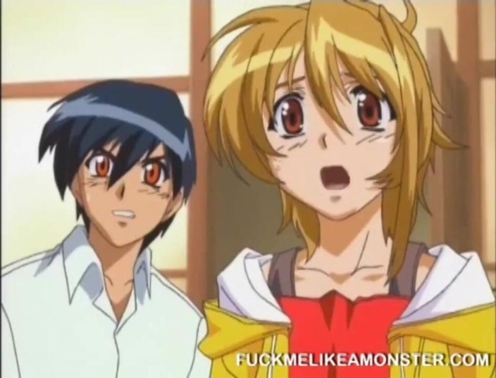 Fuck Me Like a Monster: Monster girl with her new cursed cock fucks petite teen