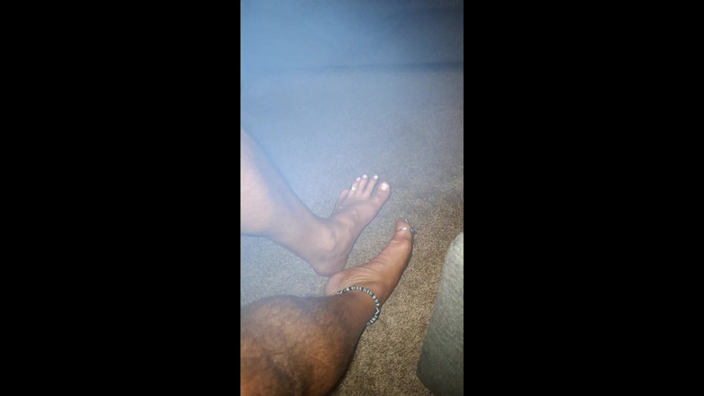 Midsouth Foot Fetish: Mijn kont, bal en voeten