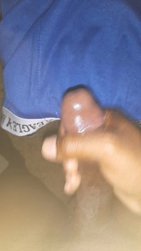 Jerking That Block Cock