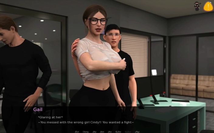 Miss Kitty 2K: Het kantoor - # 36 sexy secretaresses vechten door Misskitty2k