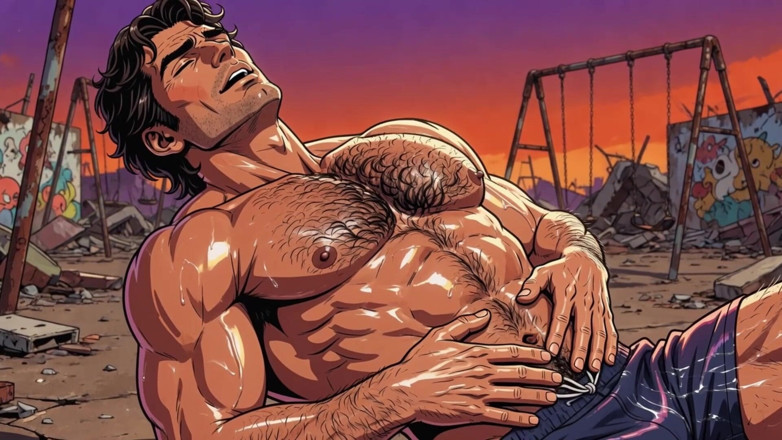 Erotic Man: Animacja gorących mężczyzn na zewnątrz