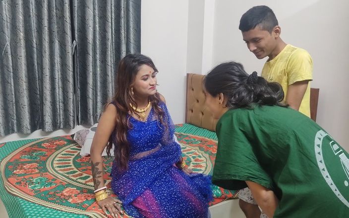 Bollywood porn: दो लड़कियों ने एक युवा लड़के को बहकाया और उस लड़के ने लड़की को चोदा