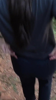 Cute Latina Girl Flashes Her Tits and Ass Outdoors