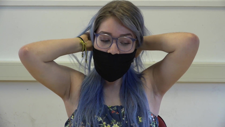Restricting Ropes: Luna grey - gag anweisungen