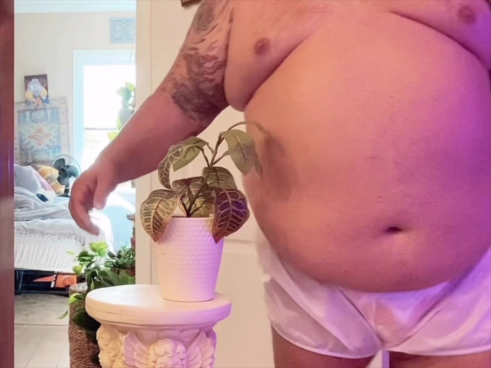 Hand-Free-Daddy-Chub: 거대한 정액을 가진 거대한 테디 베어